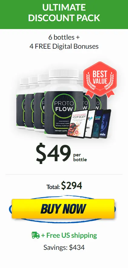 Protoflow 6 bottles